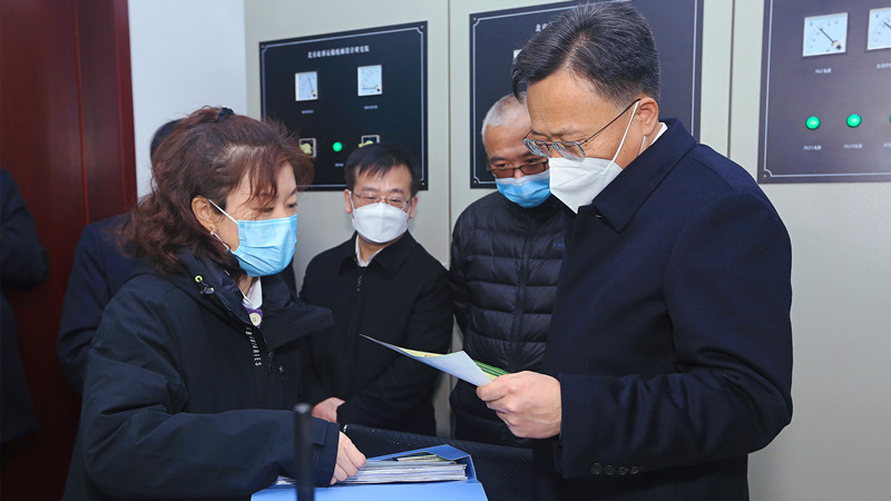 胡广杰副省长检查特种设备及食品药品安全